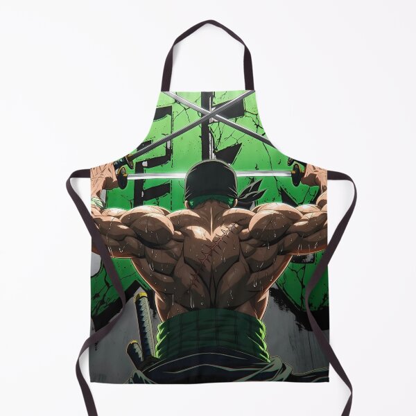 Item preview, Roronoa Zoro Three Sword Style – Legendary Pirate Hunter Anime Wall Art designed and sold by Dyan4.