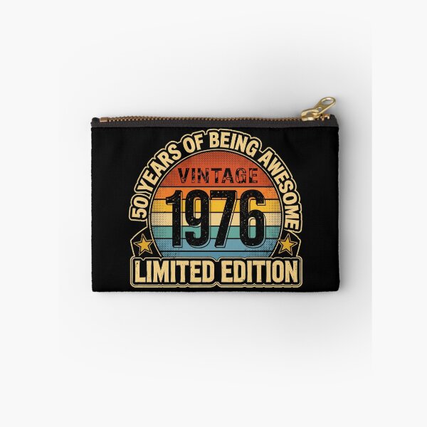 Item preview, Vintage 1976 50th Birthday Limited Edition 50 Years Awesome designed and sold by Vermanartist.