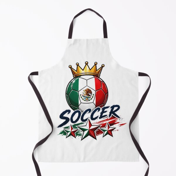 Item preview, Mexico Flag Crowned Soccer Ball designed and sold by QuiteOrbit.