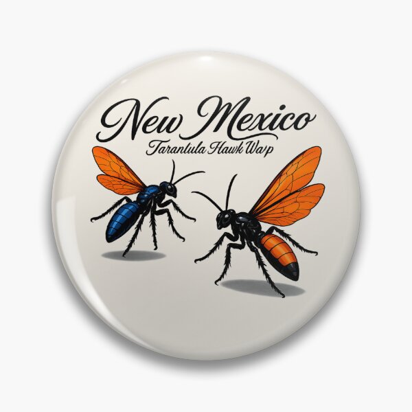 Item preview, New Mexico Tarantula Hawk Wasp Retro Poster designed and sold by The-Drip-Studio.