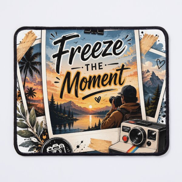 Item preview, Freeze The Moment Polaroid Photography Sticker designed and sold by Omanut Studio — By Ashwin..