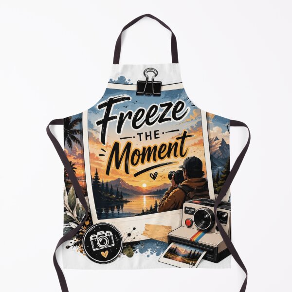 Item preview, Freeze The Moment Polaroid Photography Sticker designed and sold by Omanut Studio — By Ashwin..