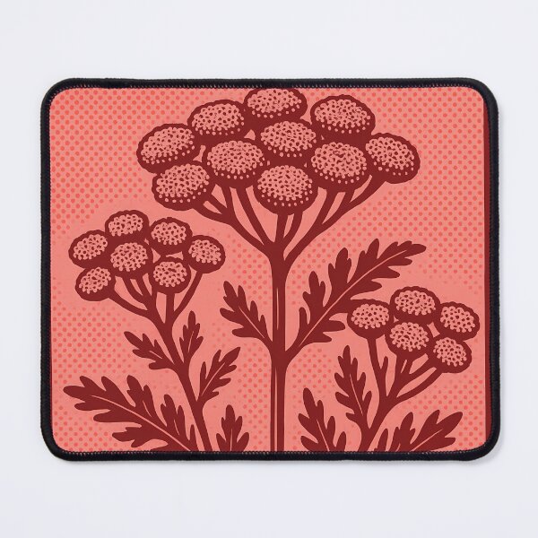 Item preview, Retro Pop Art Poster Illustration of Tansy Flowers | Bold Yellow Wildflower Print with Botanical Detail & Vintage Herb Garden Aesthetic | Decorative Floral Wall Art Decor designed and sold by PaintedPixels01.