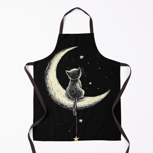 Item preview, Cat in moon designed and sold by VividMorphk.