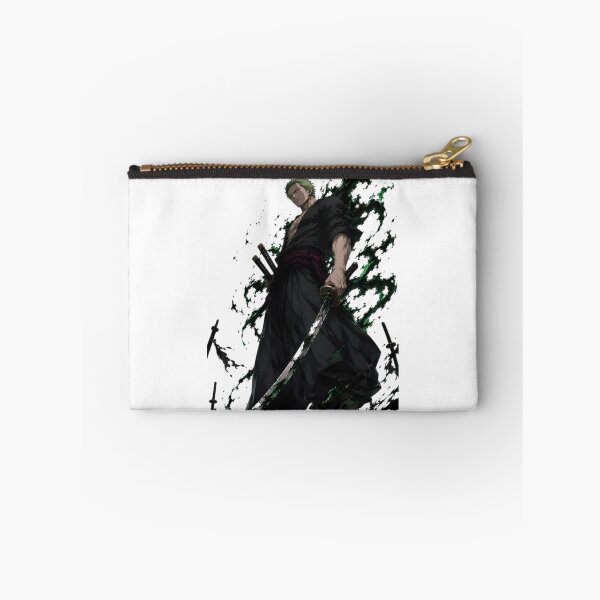 Item preview, Zoro | Emerald Blade Warlord – Dark Samurai Anime Inspired Warrior Art designed and sold by Dyan4.