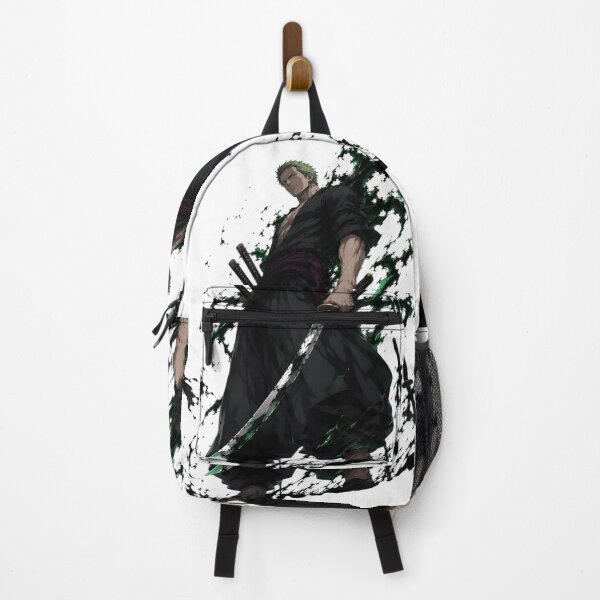 Item preview, Zoro | Emerald Blade Warlord – Dark Samurai Anime Inspired Warrior Art designed and sold by Dyan4.