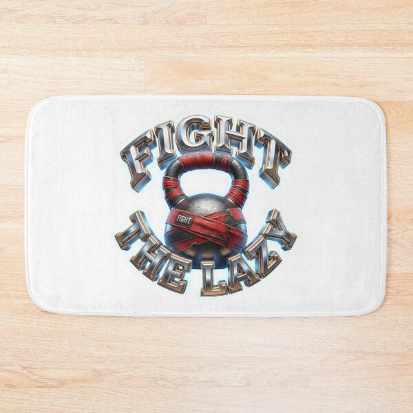 Item preview, Brutal "Fight The Lazy" Kettlebell Motivation! designed and sold by pradeepvisuals.