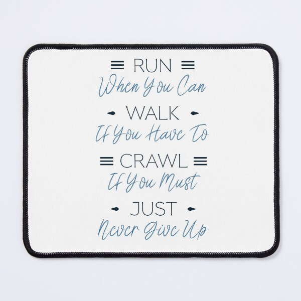 Item preview, Run, Walk, Crawl designed and sold by ThisNThatCrafts.