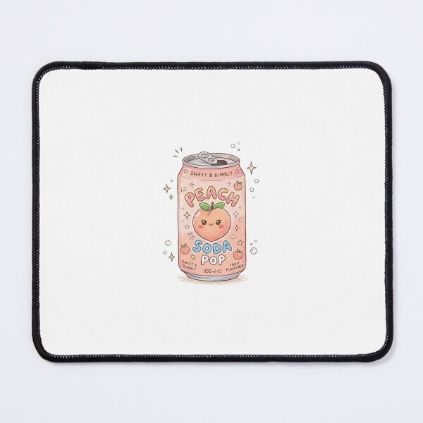 Item preview, cute peach soda designed and sold by haebalagii.