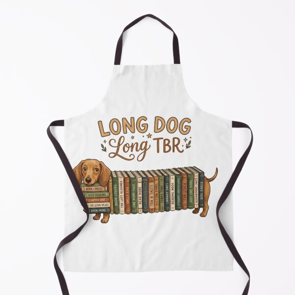 Item preview, Long Dog Long TBR – Dachshund Book Lover Gift designed and sold by crcutler.