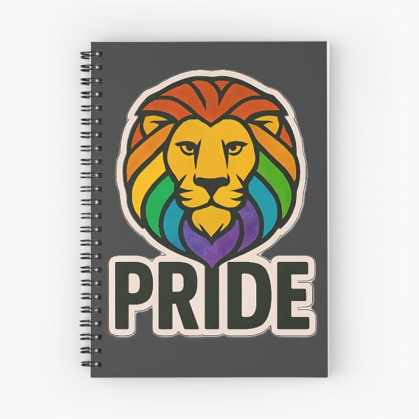 Item preview, Rainbow Pride Lion LGBTQ Equality Inclusion Community Artwork designed and sold by PinUpPizzazz.