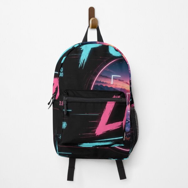 Item preview, Life In Focus Futuristic Neon Photography Sticker designed and sold by Omanut Studio — By Ashwin..