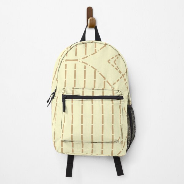 Item preview, Minimalist beige DNA circular seamless pattern with geometric dashed lines designed and sold by Longsilp.