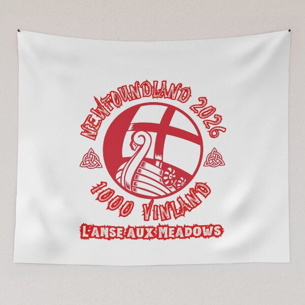 Item preview, NEWFOUNDLAND LABRADOR VIKINGS VINLAND 1000 - 2026 SOUVENIR designed and sold by VinlandFashion.