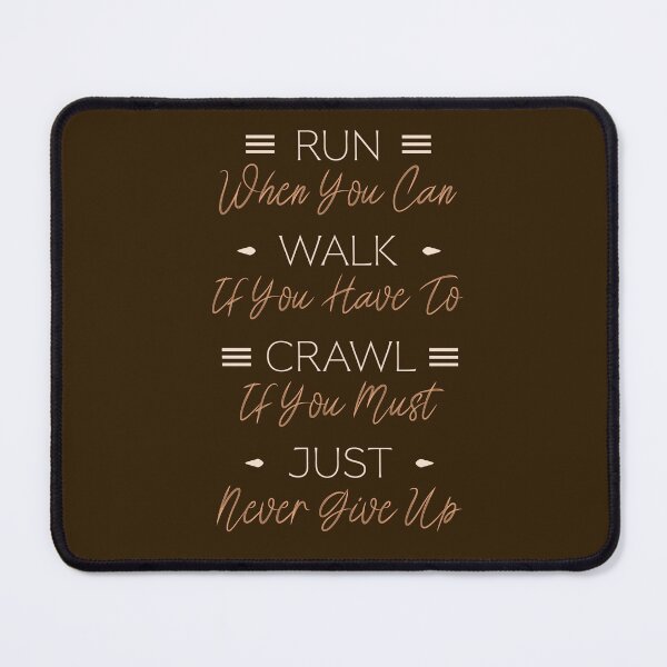 Item preview, Run, Walk, Crawl - Dark Backgrounds designed and sold by ThisNThatCrafts.