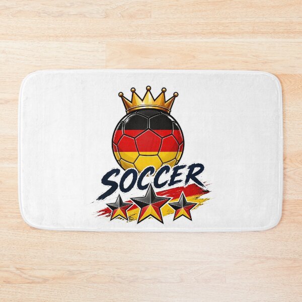 Item preview, Germany Flag Crowned Soccer Ball designed and sold by QuiteOrbit.