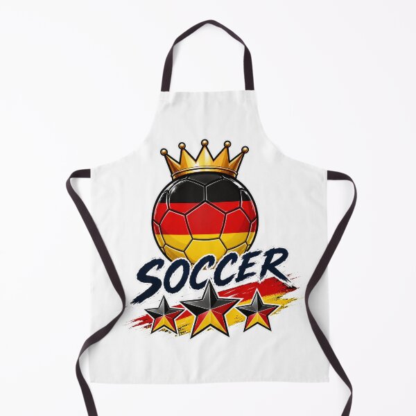 Item preview, Germany Flag Crowned Soccer Ball designed and sold by QuiteOrbit.