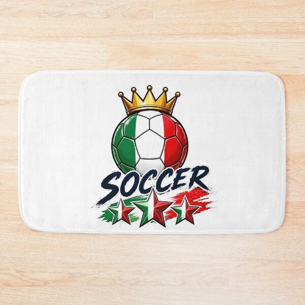 Item preview, Italia Flag Crowned Soccer Ball  designed and sold by QuiteOrbit.