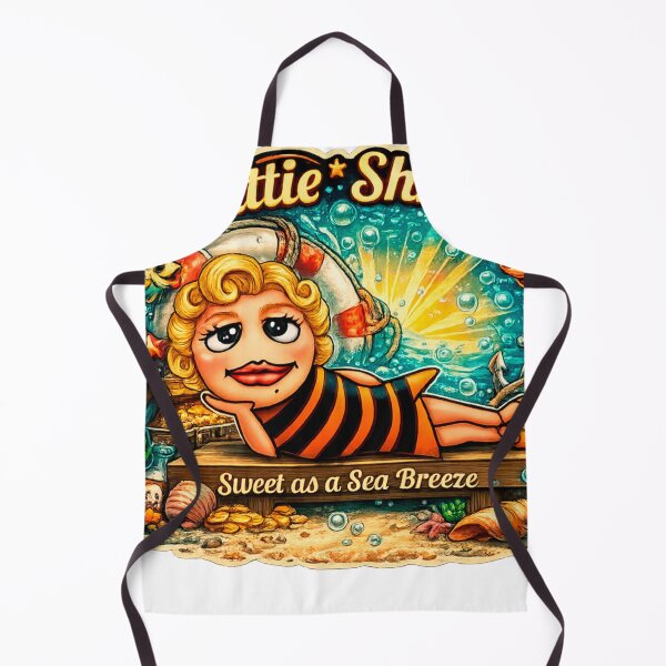 Item preview, Pattie Shrimp: Retro Pin-up Mermaid Kitsch Aesthetic designed and sold by Surreal Characters & Cute Pups.