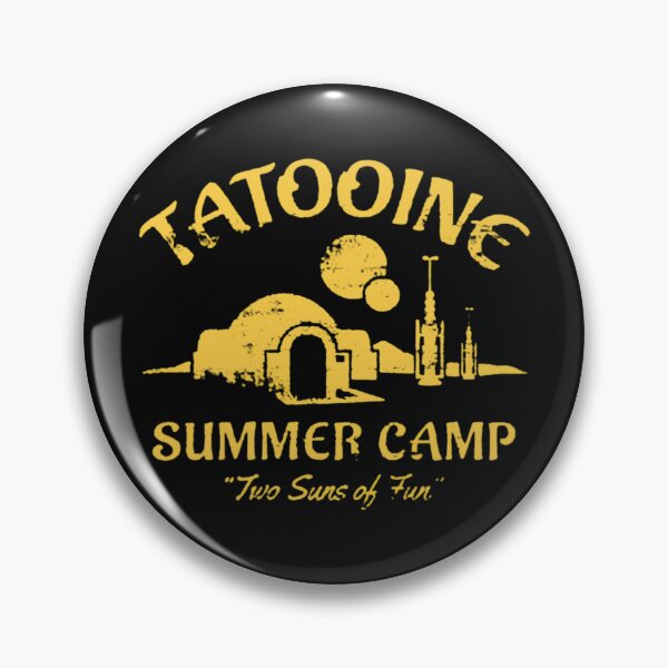 Item preview, Two Suns Desert Camp Retro Sci Fi Summer Design designed and sold by LittleRogerChin.