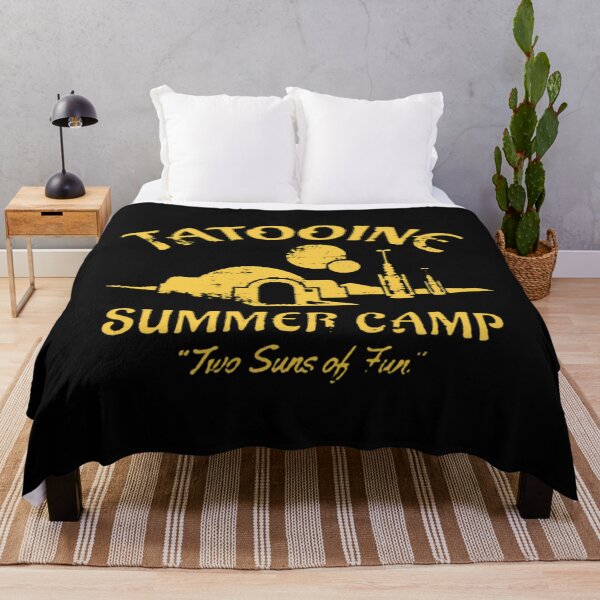 Item preview, Two Suns Desert Camp Retro Sci Fi Summer Design designed and sold by LittleRogerChin.