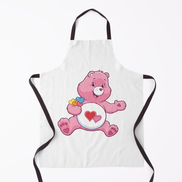 Item preview, Cute Pink Bear with Rainbow Flower Illustration designed and sold by dyrestald.