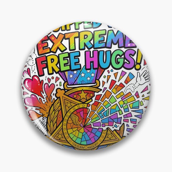 Item preview, Certified Free Hugs Overdrive designed and sold by Dhenin Studio.