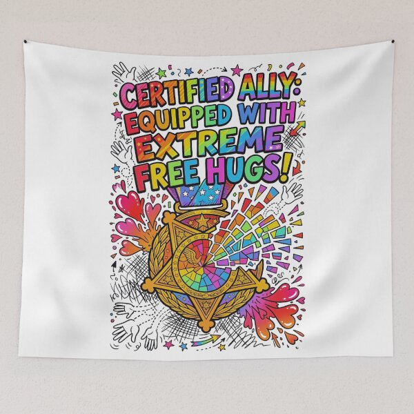 Item preview, Certified Free Hugs Overdrive designed and sold by Dhenin Studio.