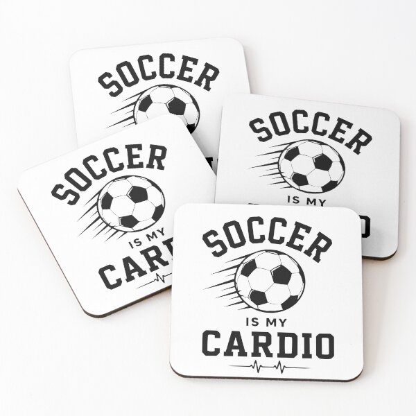 Item preview, Soccer Is My Cardio | Funny Soccer Player Sports Design designed and sold by pixiedustpaint.