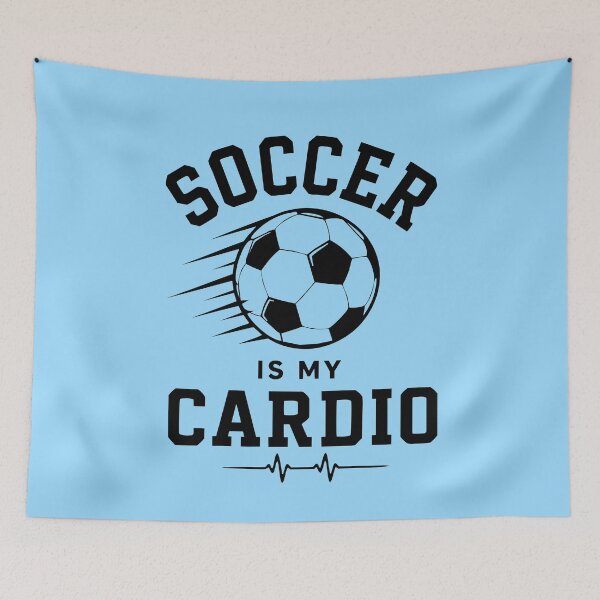 Item preview, Soccer Is My Cardio | Funny Soccer Player Sports Design designed and sold by pixiedustpaint.