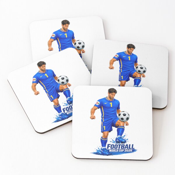 Item preview, 2026 World Cup: Dynamic Footballer Illustration designed and sold by CHRIST5000.