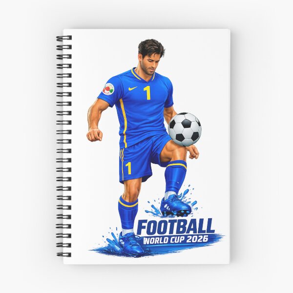 Item preview, 2026 World Cup: Dynamic Footballer Illustration designed and sold by CHRIST5000.