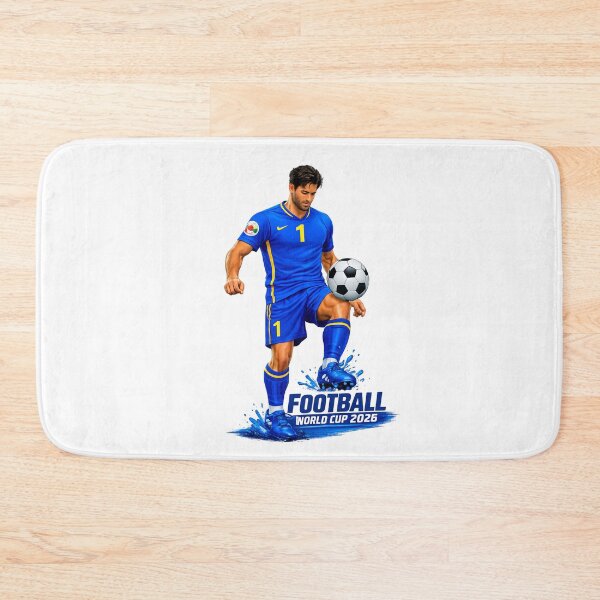 Item preview, 2026 World Cup: Dynamic Footballer Illustration designed and sold by CHRIST5000.