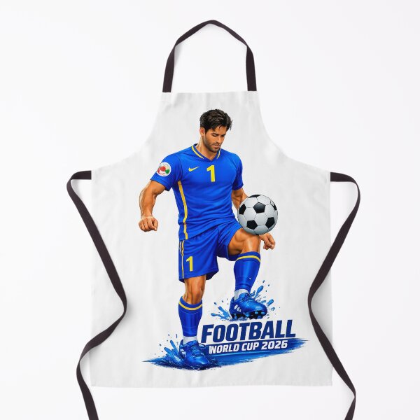 Item preview, 2026 World Cup: Dynamic Footballer Illustration designed and sold by CHRIST5000.