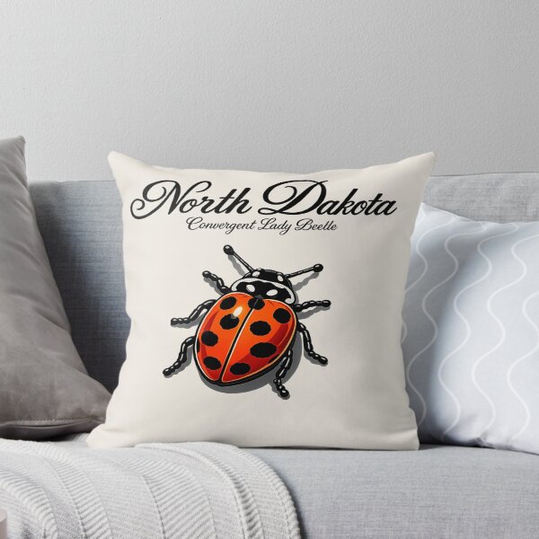 Item preview, North Dakota Convergent Lady Beetle Retro State Insect designed and sold by The-Drip-Studio.
