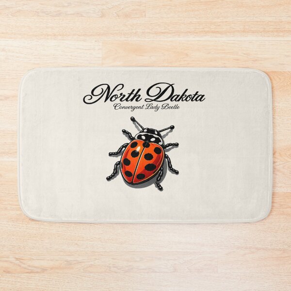 Item preview, North Dakota Convergent Lady Beetle Retro State Insect designed and sold by The-Drip-Studio.