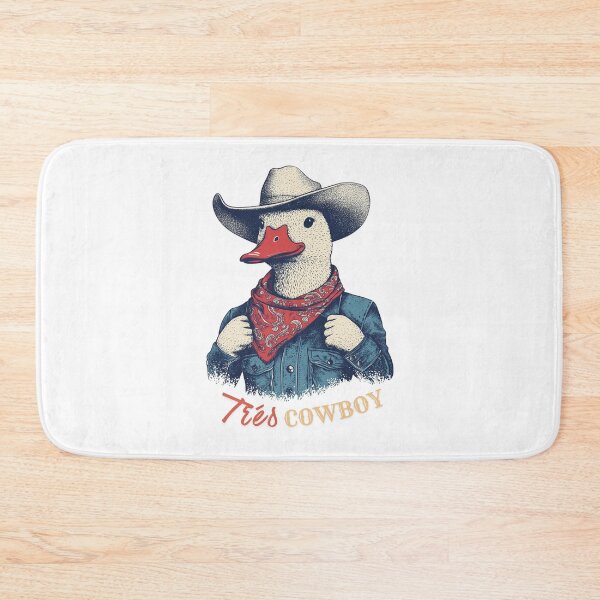 Item preview, Cowboy Duck Tres Cowboy Funny French Western Proud Country Gift designed and sold by DustGoldStudio.