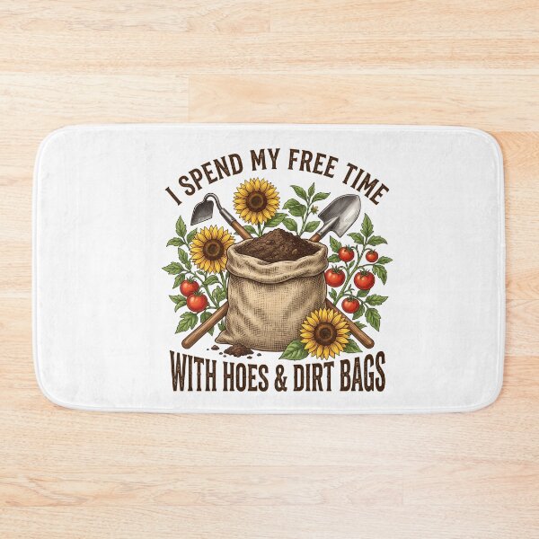 Item preview, I Spend My Free Time Gardening | Summer Time Lake Hangs designed and sold by DelicateBalance.