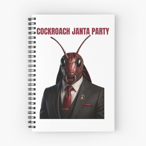 Item preview, Cockroach Janta Party Streetwear Graphic T-Shirt Design designed and sold by ConsolAssoc Creative Studio.