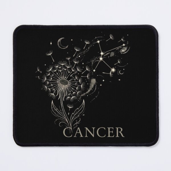 Item preview, Cancer Zodiac Dandelion Constellation Celestial Art designed and sold by SilentFlower.