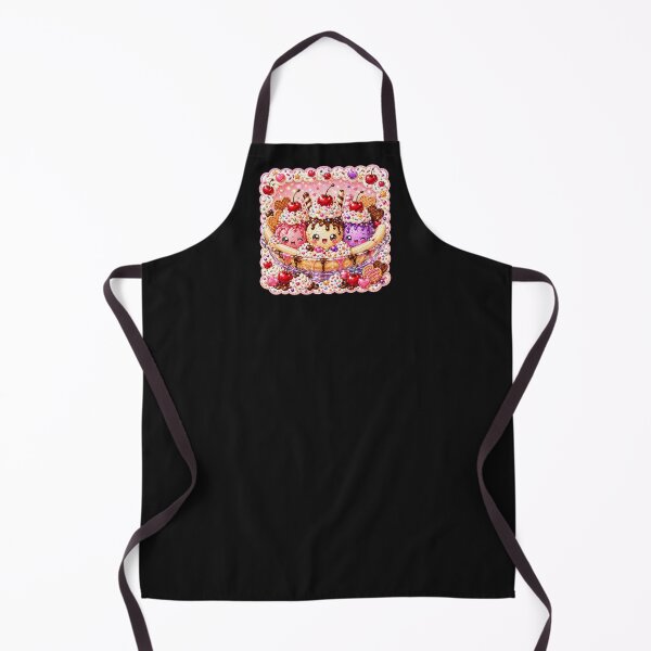 Item preview, Kawaii Banana Split Sundae – Cute Cottagecore Ice Cream Dessert Aesthetic Art designed and sold by ALH Apparel.