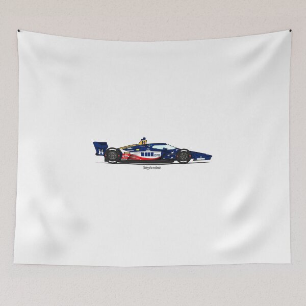 Item preview, 2026 Santino Ferrucci #14 IndyCar Detroit Grand Prix designed and sold by Heybratan.
