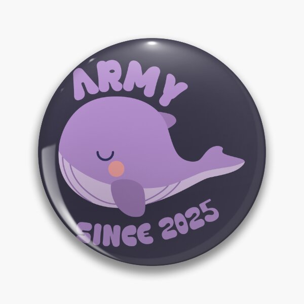 Item preview, BTS army since 2025 whale designed and sold by Morcawork.
