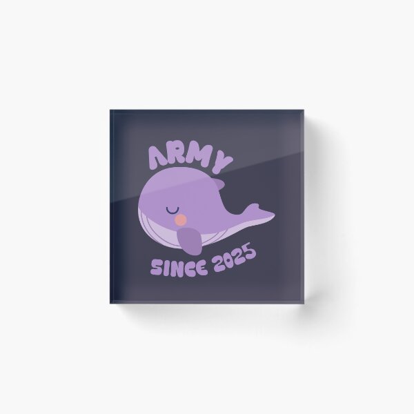 Item preview, BTS army since 2025 whale designed and sold by Morcawork.