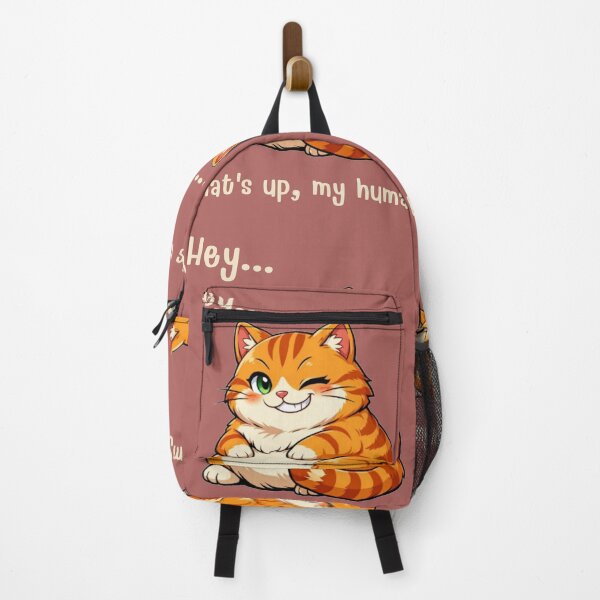 Item preview, Salmon the Cute Winking Orange Cat designed and sold by ChaEmm_Studio.