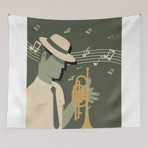 Item preview,  Jazz Saxophone Print designed and sold by Studio pod Burom.