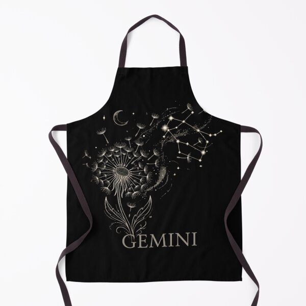 Item preview, ​Gemini Zodiac Dandelion Constellation Celestial Art designed and sold by SilentFlower.