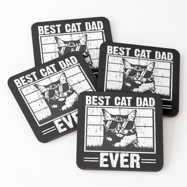 Item preview, Best Cat Dad Ever designed and sold by GiaoCalonas.