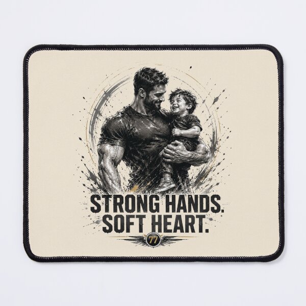 Item preview, Strong Hands Soft Heart designed and sold by BlackSector77.