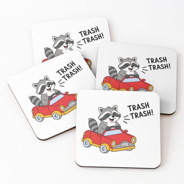 Item preview, Silly Raccoon Funny Cartoon designed and sold by teeperfect.